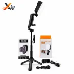 P15 MINI Pocket Monopod Selfie Stick (Black) & M88 LED Rechargeable Video Light - Image 3