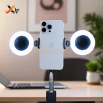 Plokama K9 Pro Double LED Selfie Stick Tripod (5.6 Feet) - Image 4